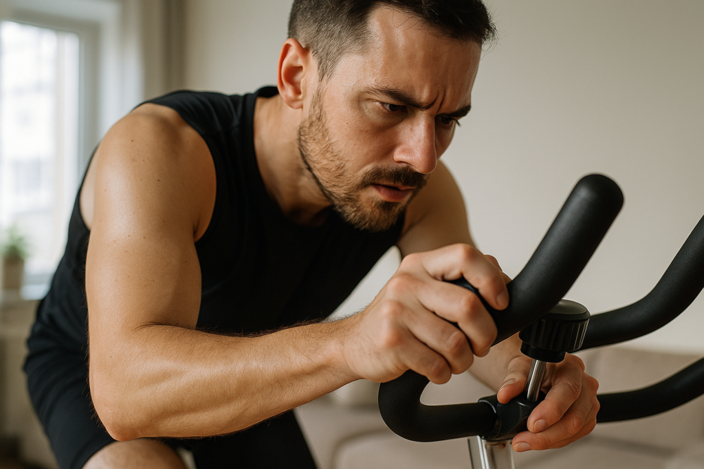 Cómo saber si llevas la resistencia bien puesta en spinning aunque entrenes solo en casa