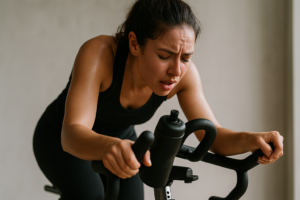 Señales de que vas demasiado fuerte en una clase de spinning aunque creas que lo estás haciendo bien